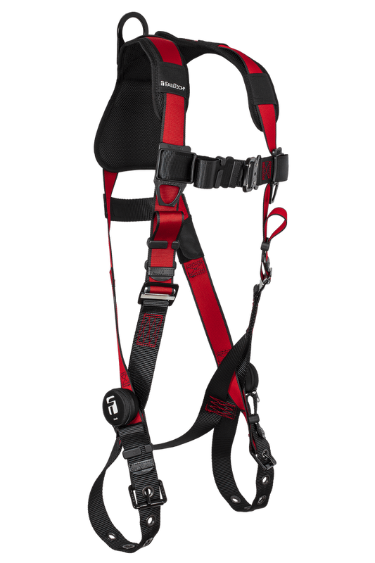 Tradesman® Pro 1D Standard Non-belted Full Body Harness, Tongue Buckle Leg Adjustments