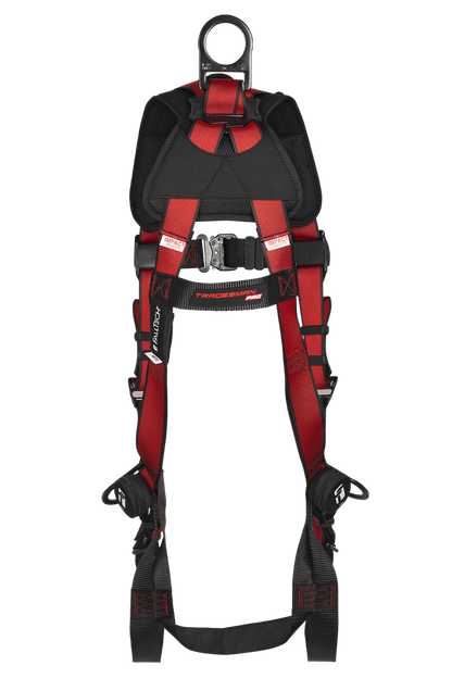 Tradesman® Pro 3D Standard Non-belted Full Body Harness, Tongue Buckle Leg Adjustments