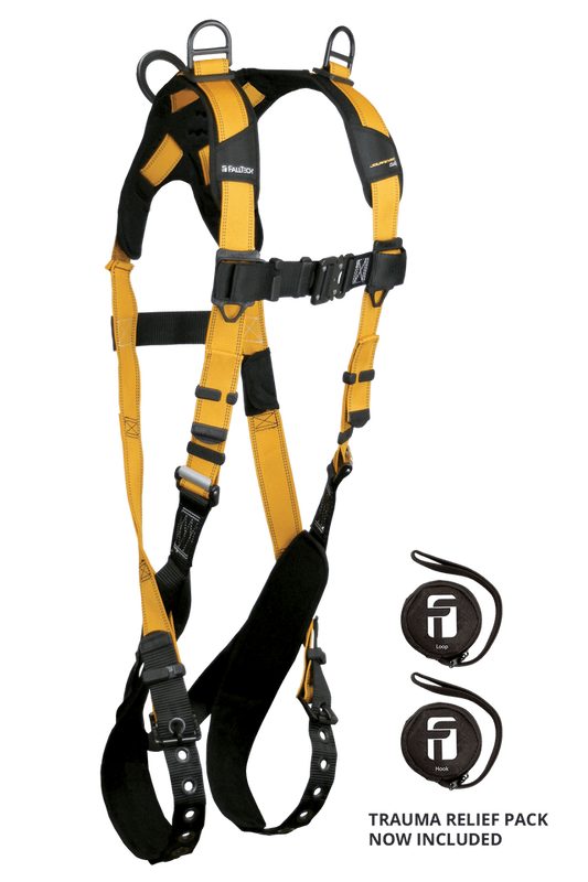 Journeyman Flex® Aluminum 3D Retrieval Non-belted Full Body Harness