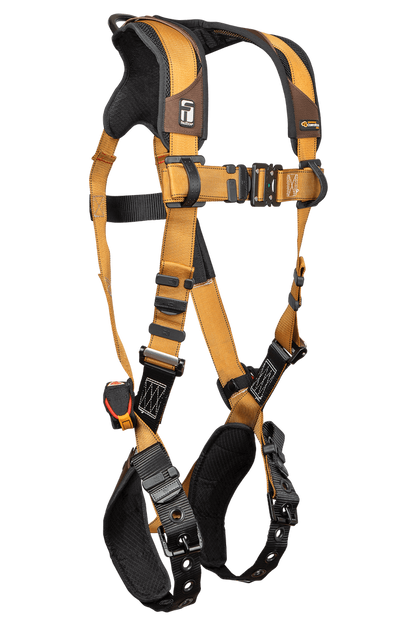 Advanced ComforTech® Gel 1D Standard Non-belted Full Body Harness, Tongue Buckle Leg Adjustment