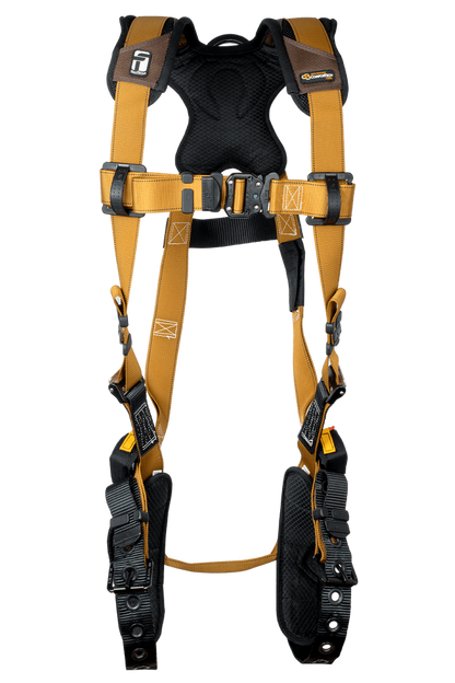 Advanced ComforTech® Gel 1D Standard Non-belted Full Body Harness, Tongue Buckle Leg Adjustment