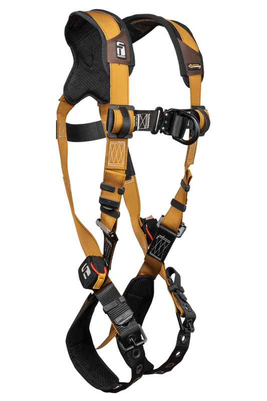 Advanced ComforTech® Gel 2D Climbing Non-belted Full Body Harness, Tongue Buckle Leg Adjustment