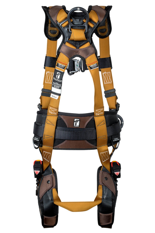 Advanced ComforTech® Gel 4D Construction Climbing Full Body Harness, Tongue Buckle Leg Adjustment