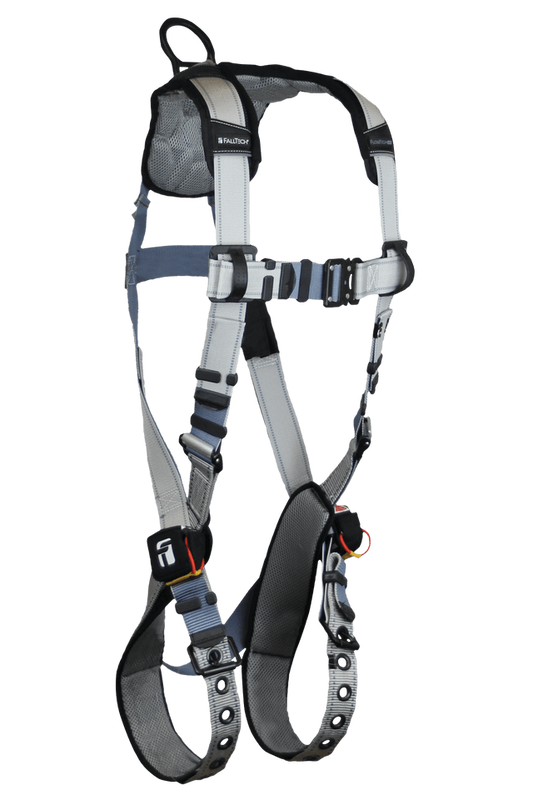 FlowTech LTE® 1D Standard Non-belted Full Body Harness, Tongue Buckle Leg Adjustment, Suspension Trauma Relief System