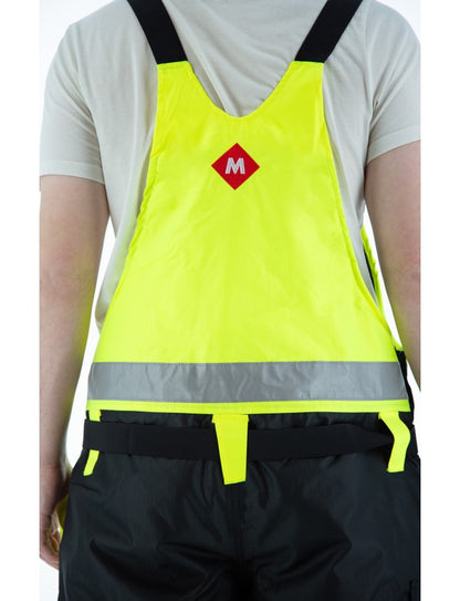 High Visibility Waterproof Bib Overall with Quilted Insulation, ANSI E