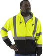 High Visibility Hooded Sweatshirt with TEFLON Fabric Protector, ANSI 3, R