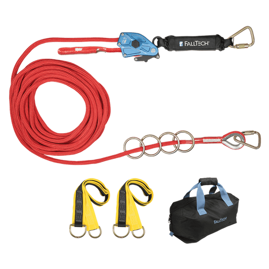 100' 4-Person Temp Rope HLL System