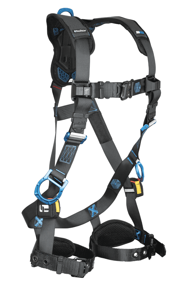 FT-One® 3D Standard Non-Belted Full Body Harness, Tongue Buckle Leg Adjustments