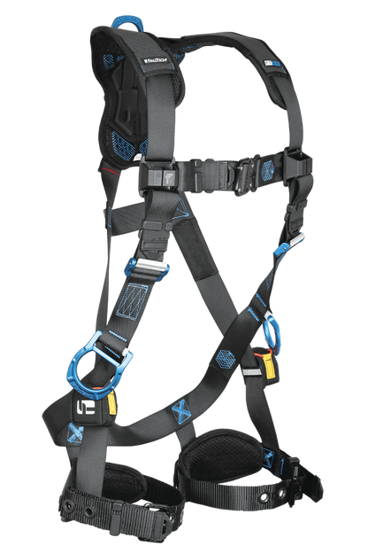 FT-One® 3D Standard Non-Belted Full Body Harness, Tongue Buckle Leg Adjustments