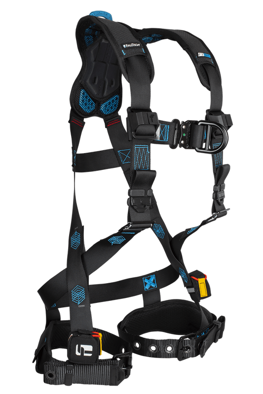 FT-One® 2D Climbing Non-Belted Full Body Harness, Tongue Buckle Leg Adjustments