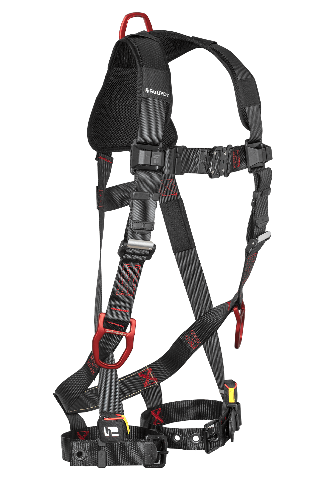 FT-Iron® 3D Standard Non-belted Full Body Harness, Tongue Buckle Leg Adjustment