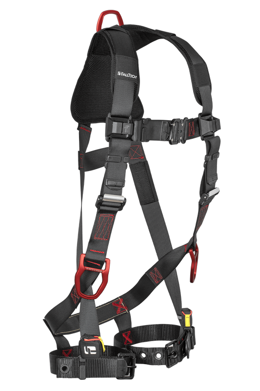 FT-Iron® 3D Standard Non-belted Full Body Harness, Tongue Buckle Leg Adjustment