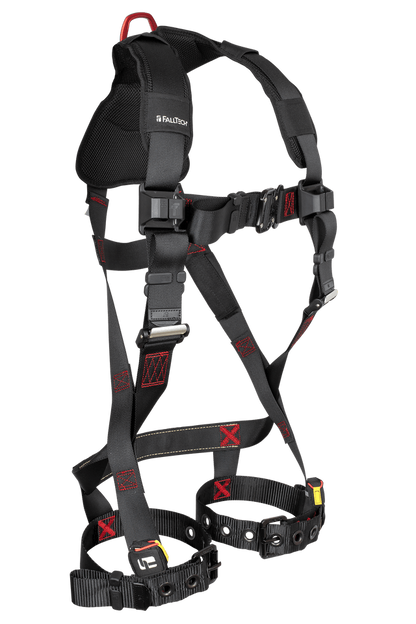 FT-Iron® 1D Standard Non-Belted Full Body Harness, Tongue Buckle Leg Adjustment