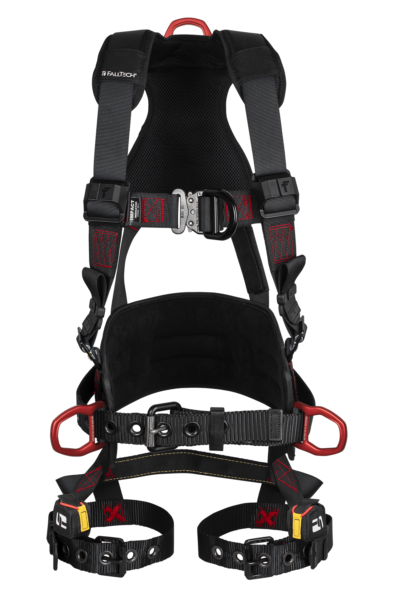 FT-Iron® 4D Construction Climbing Full Body Harness, Tongue Buckle Leg Adjustments