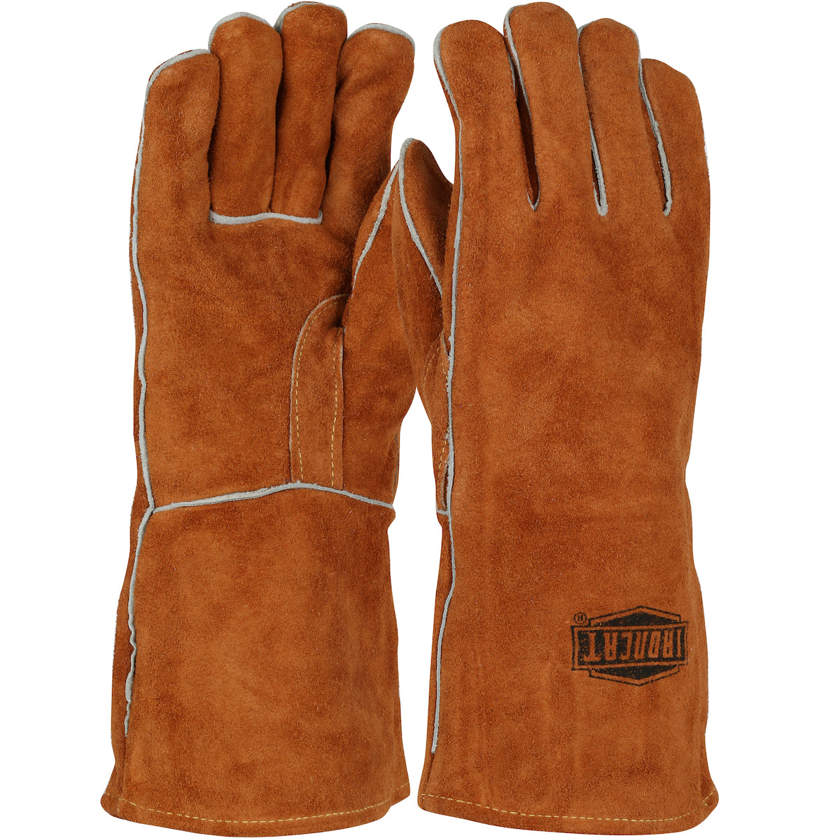 Ironcat® - Premium Grade Split Cowhide Leather Welder's Glove with Cotton Lining