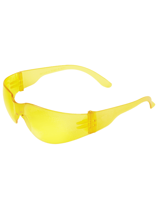 Torrent™ Yellow Lens, Frosted Yellow Frame Safety Glasses - BH134