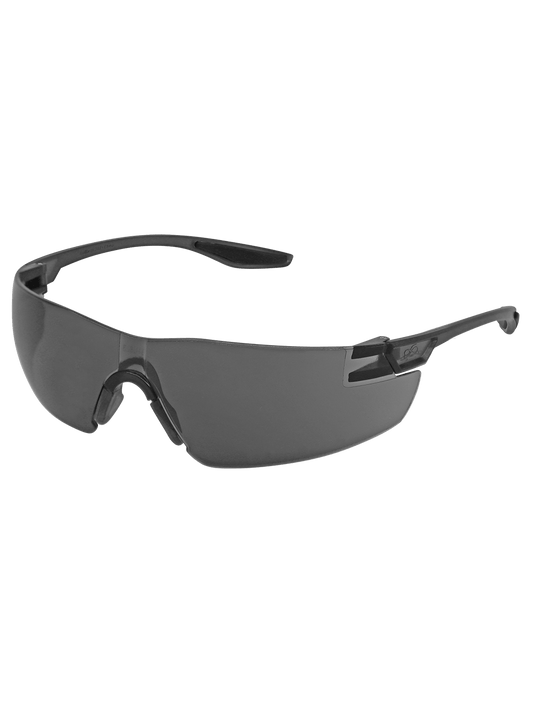 Discus™ Smoke Lens, Frosted Black Frame Safety Glasses - BH2833