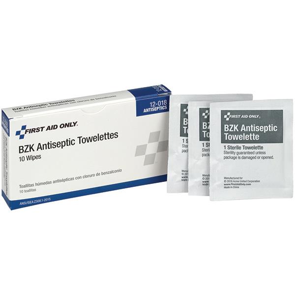 BZK Antiseptic Towelettes (Unitized Refill)