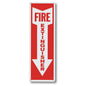 Brady® “Fire Extinguisher” w/ Arrow Aluminum Sign