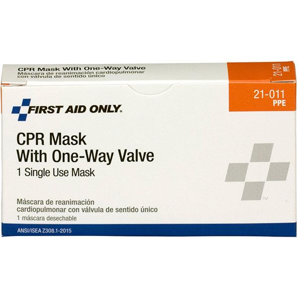 CPR Faceshield w/ One-Way Valve (Latex-Free)