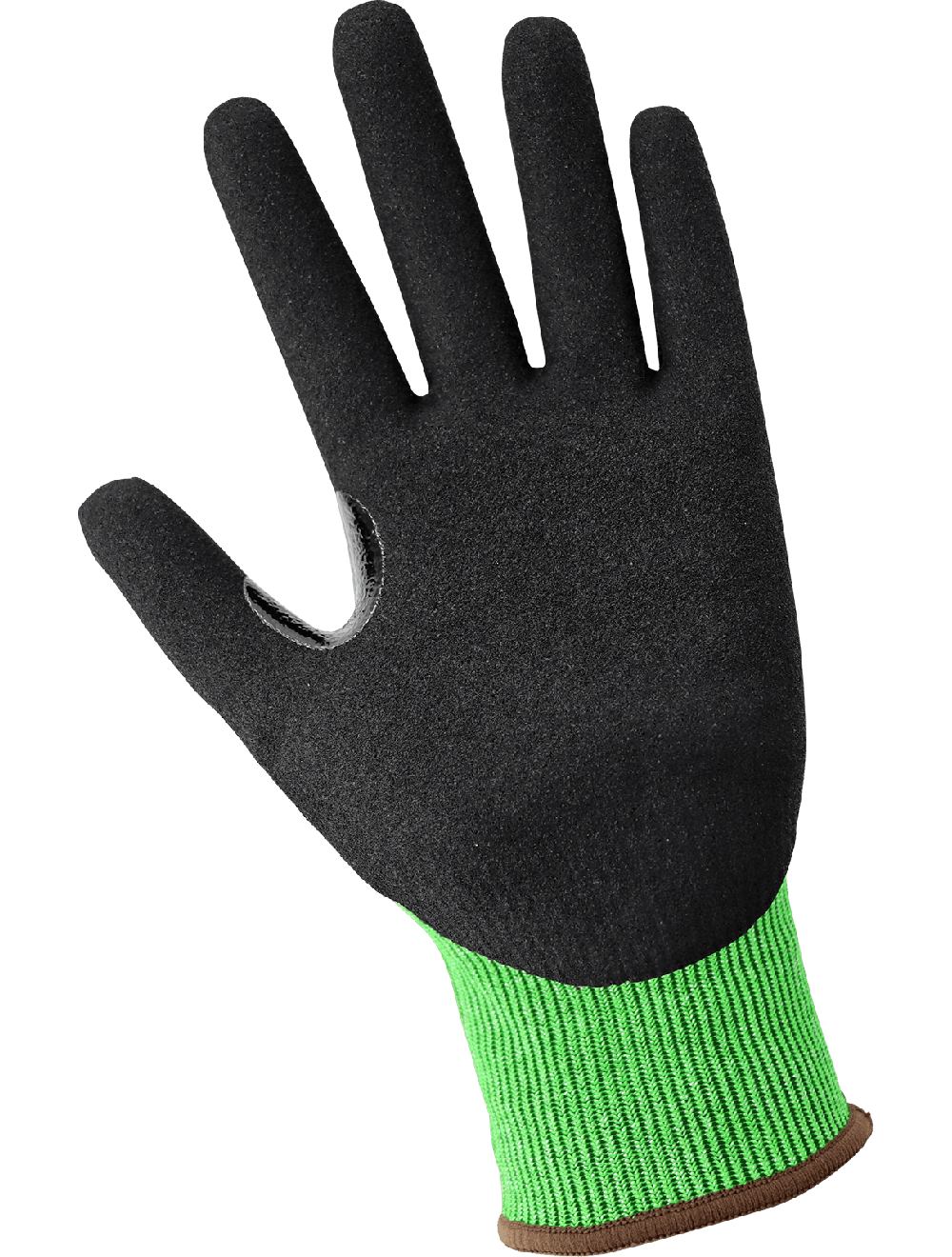 Samurai Glove® High-Visibility Nitrile Coated 18-Gauge rPET Recycled Cut Resistant Gloves with Touch Screen Fingers - CR799XFT