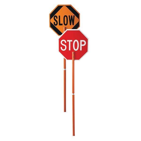 Cortina Stop & Slow Paddle Sign