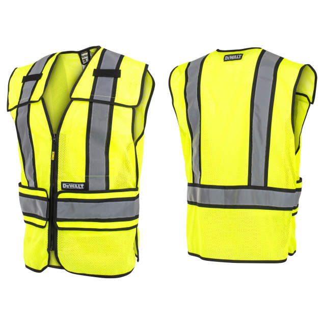 DEWALT DSV421 Class 2 Adjustable Breakaway Mesh Vest