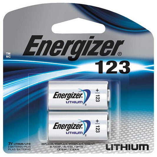 Energizer® 123 Lithium Batteries