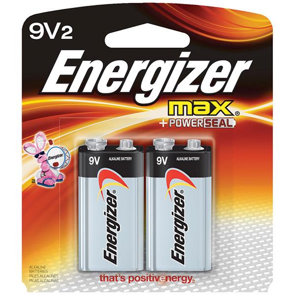 Energizer® Max® Alkaline 9V Batteries