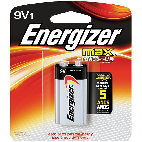 Energizer® Max® Alkaline 9V Battery