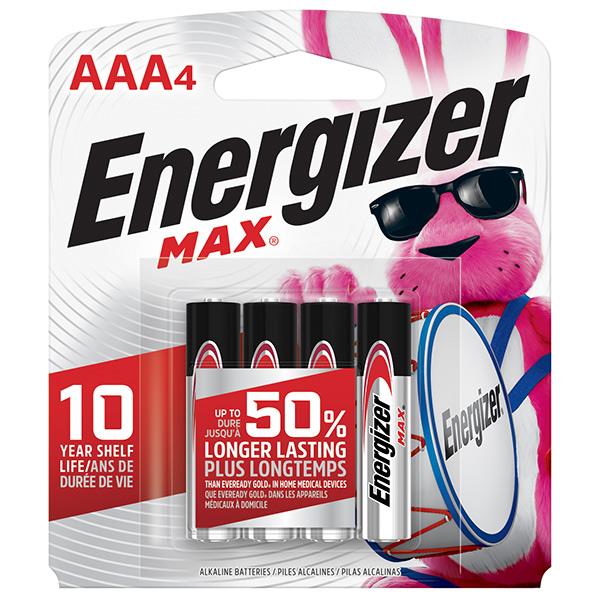 Energizer® Max® Alkaline AAA Batteries