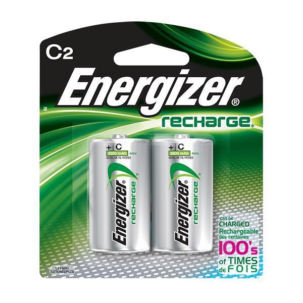 Energizer® Recharge® C Batteries