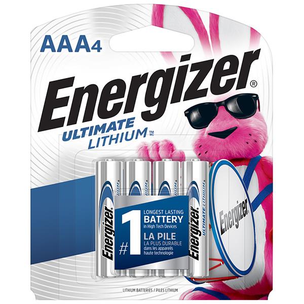 Energizer® Ultimate Lithium® AAA Batteries