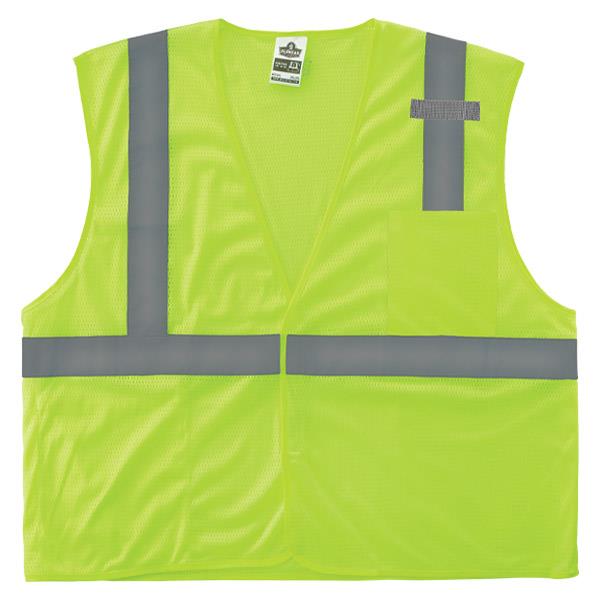 Ergodyne® GloWear® 8210HL Class 2 Solid Mesh Vest