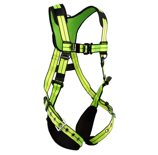 PRO+ Full Body Harness: 1D, QC Chest, TB Legs