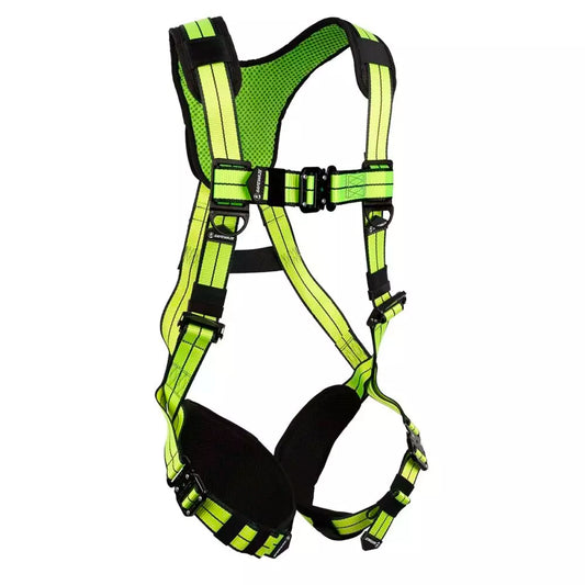 PRO+ Full Body Harness: 1D, QC Chest/Legs