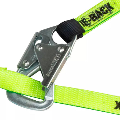 PRO 6′ Tie-Back Energy Absorbing Lanyard: Dual Leg