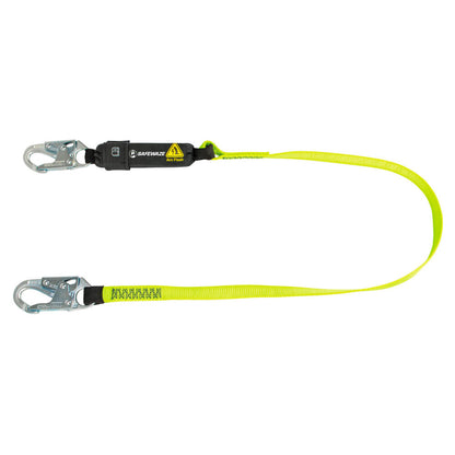 Arc Flash 6′ Energy Absorbing Lanyard: Snap Hook