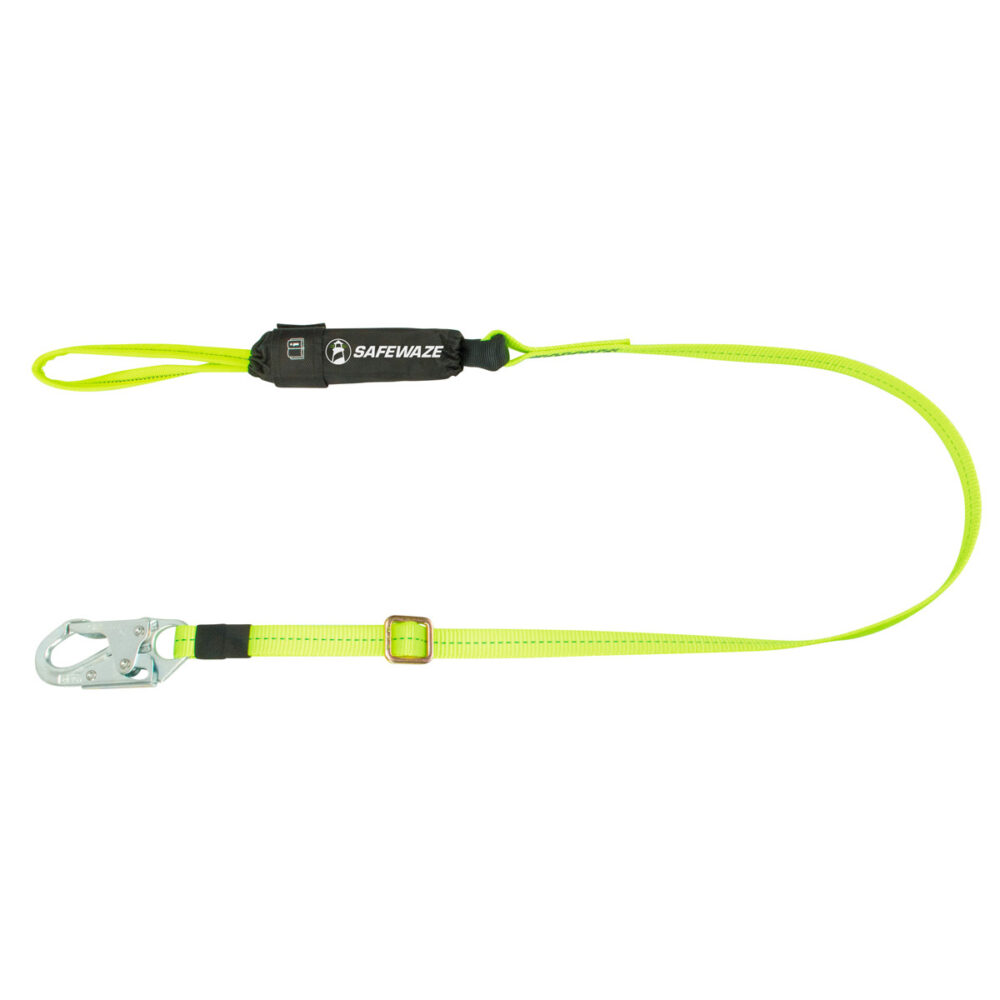 PRO 4′-6′ Adjustable Energy Absorbing Lanyard: Soft Loop