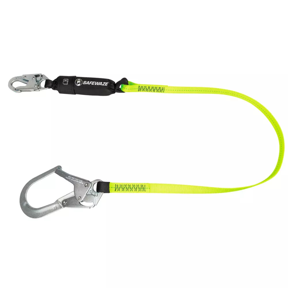 PRO 6′ Energy Absorbing Lanyard: Rebar Hook