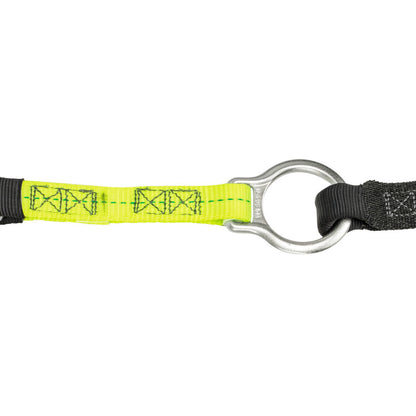 PRO 6′ Stretch Energy Absorbing Lanyard: Rebar Hooks, Rescue Rings