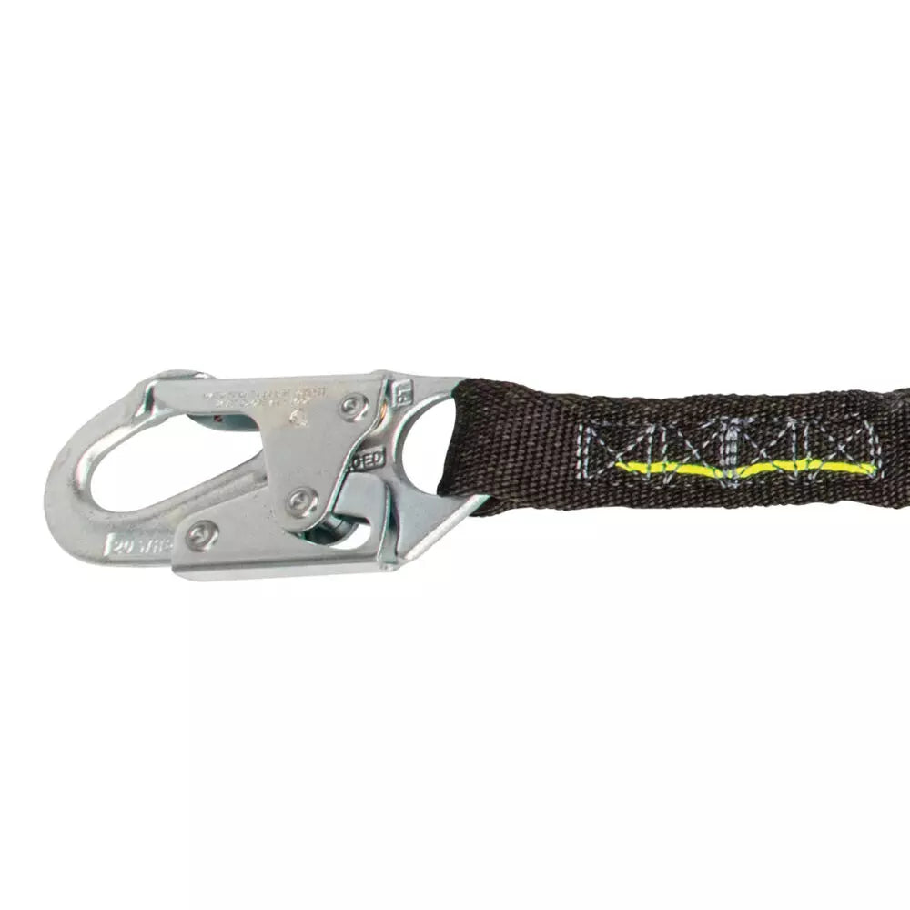 PRO 6′ Internal Energy Absorbing Lanyard: Dual Leg, Snap Hooks