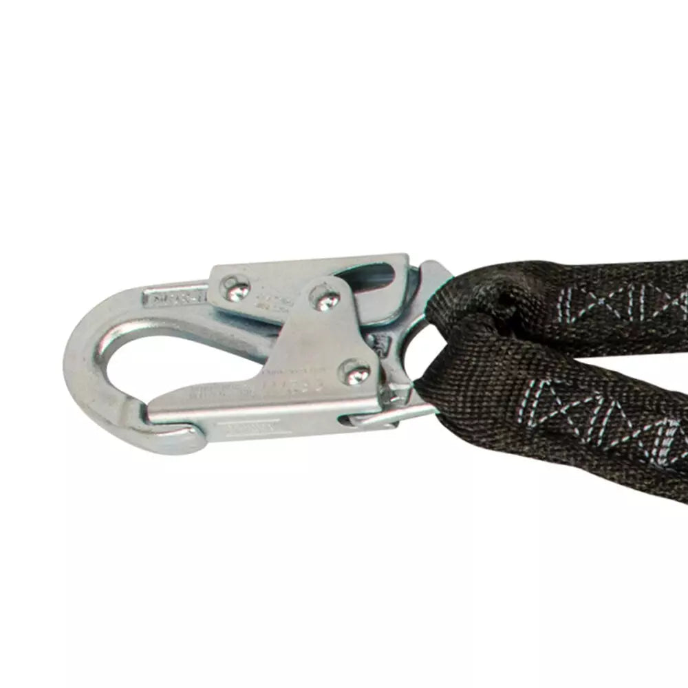 PRO 6′ Internal Energy Absorbing Lanyard: Dual Leg, Snap Hooks