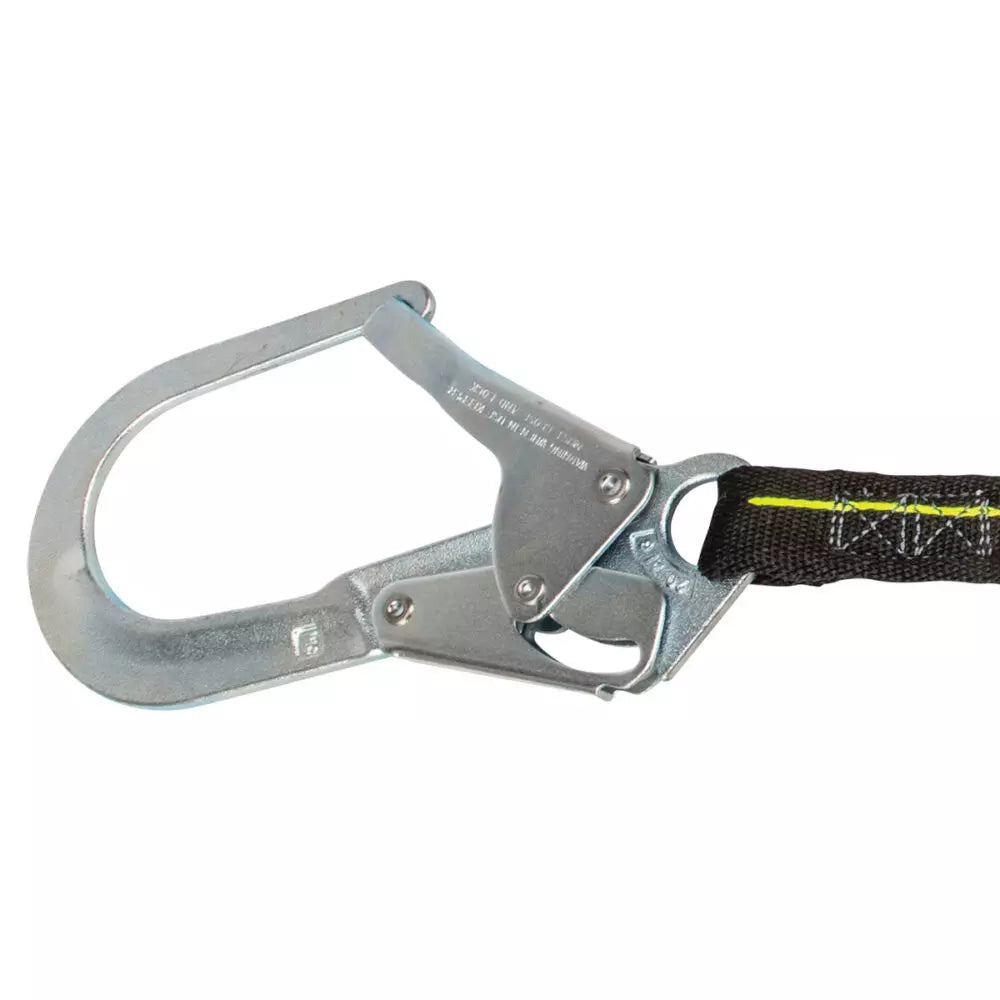 PRO 6′ Internal Energy Absorbing Lanyard: Dual Leg, Rebar Hooks