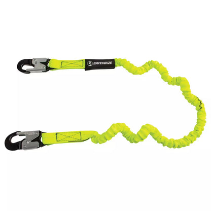 PRO 6′ Stretch Internal Energy Absorbing Lanyard: Alu Snap Hook