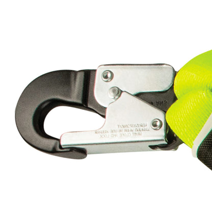 PRO 6′ Stretch Internal Energy Absorbing Lanyard: Dual Leg, Alu Rebar Hooks