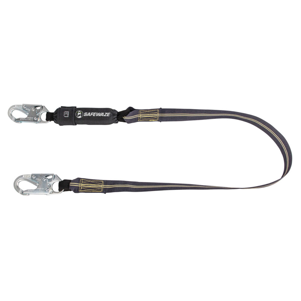 Welding 6′ Energy Absorbing Lanyard: Snap Hook