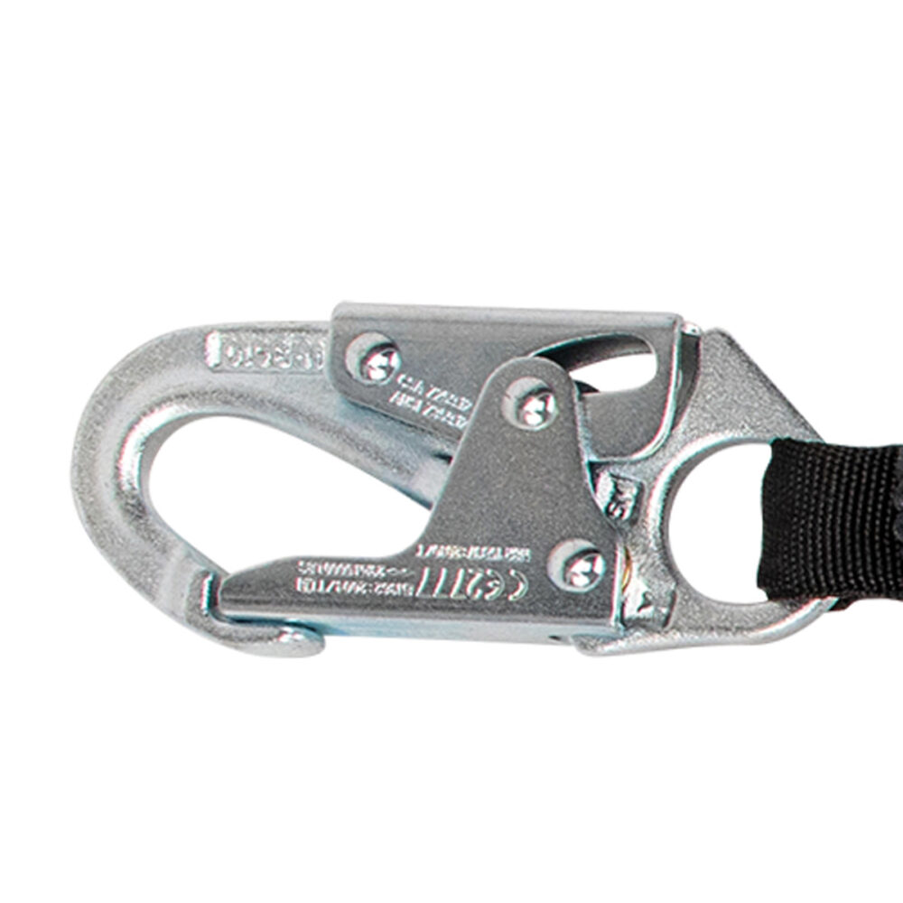 Welding 6′ Energy Absorbing Lanyard: Snap Hook