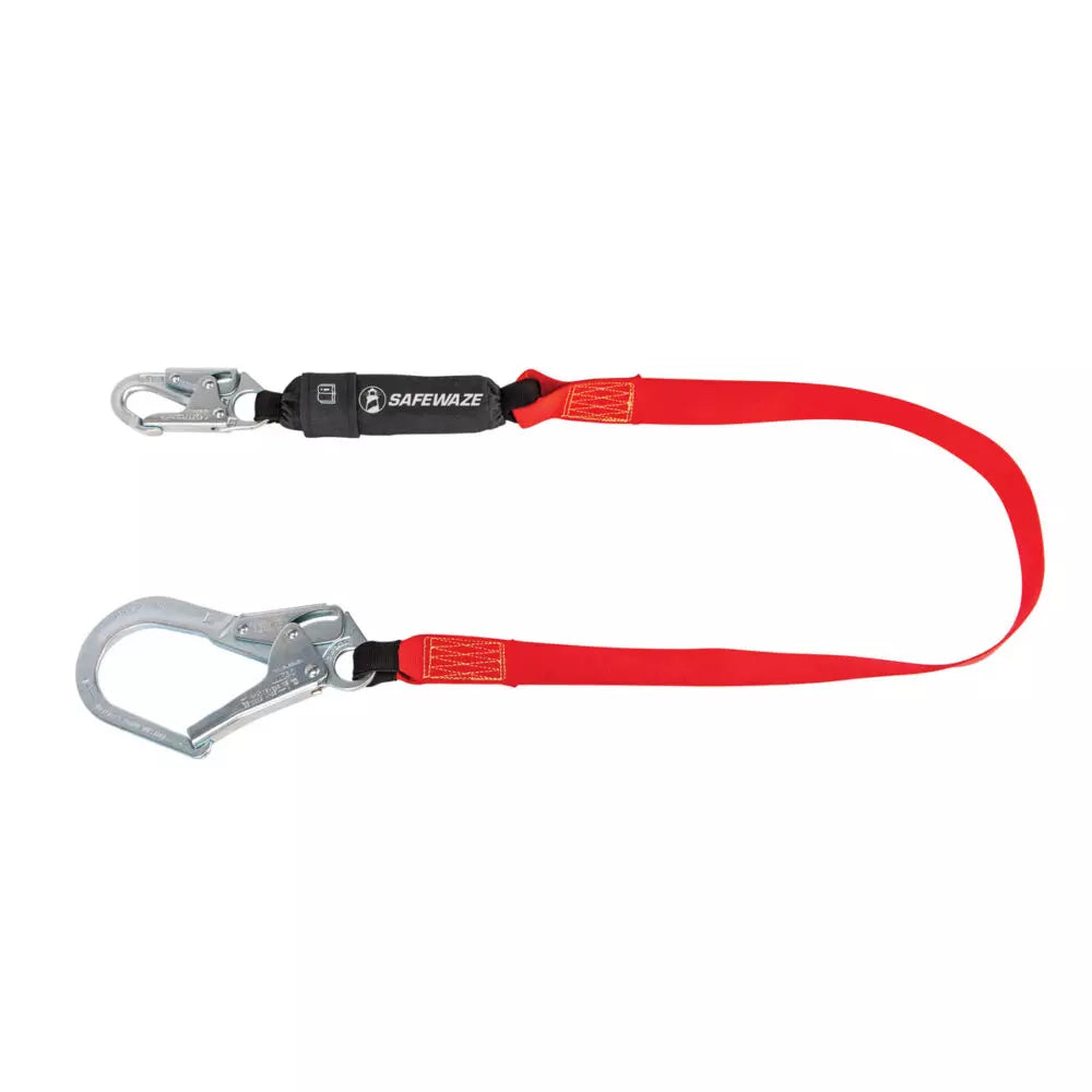 Welding 6′ Energy Absorbing Lanyard: Rebar Hook