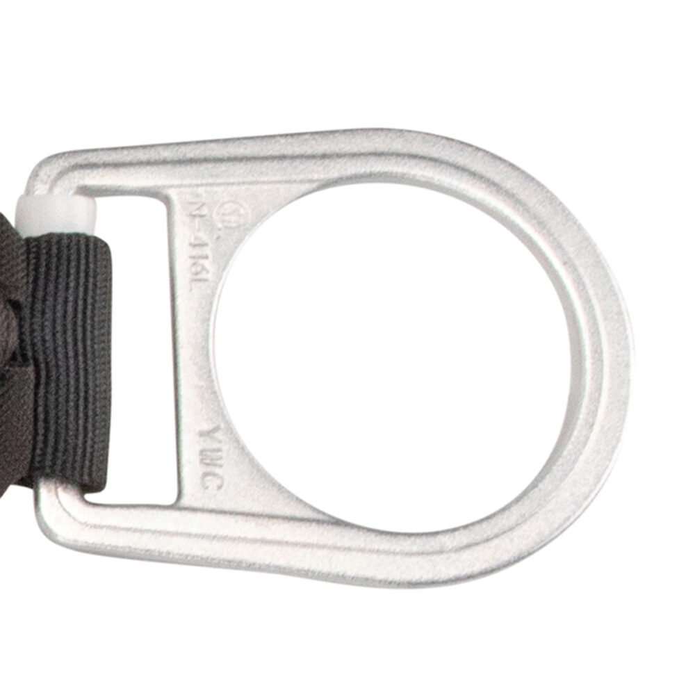 18″ Energy Absorber: Snap Hook, D-ring